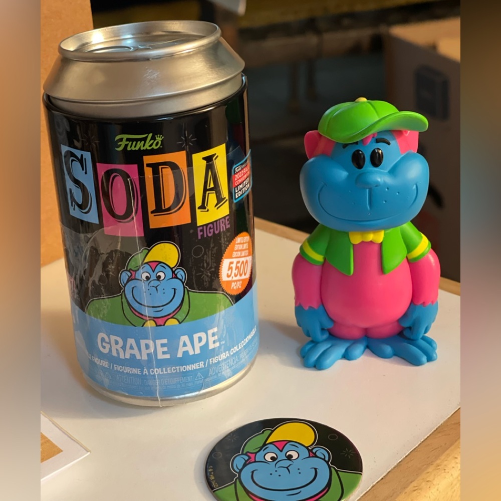 Funko Soda NYCC Blacklight Grape Ape